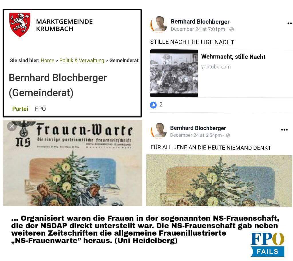 Weihnachtliche NS-Verherrlichung