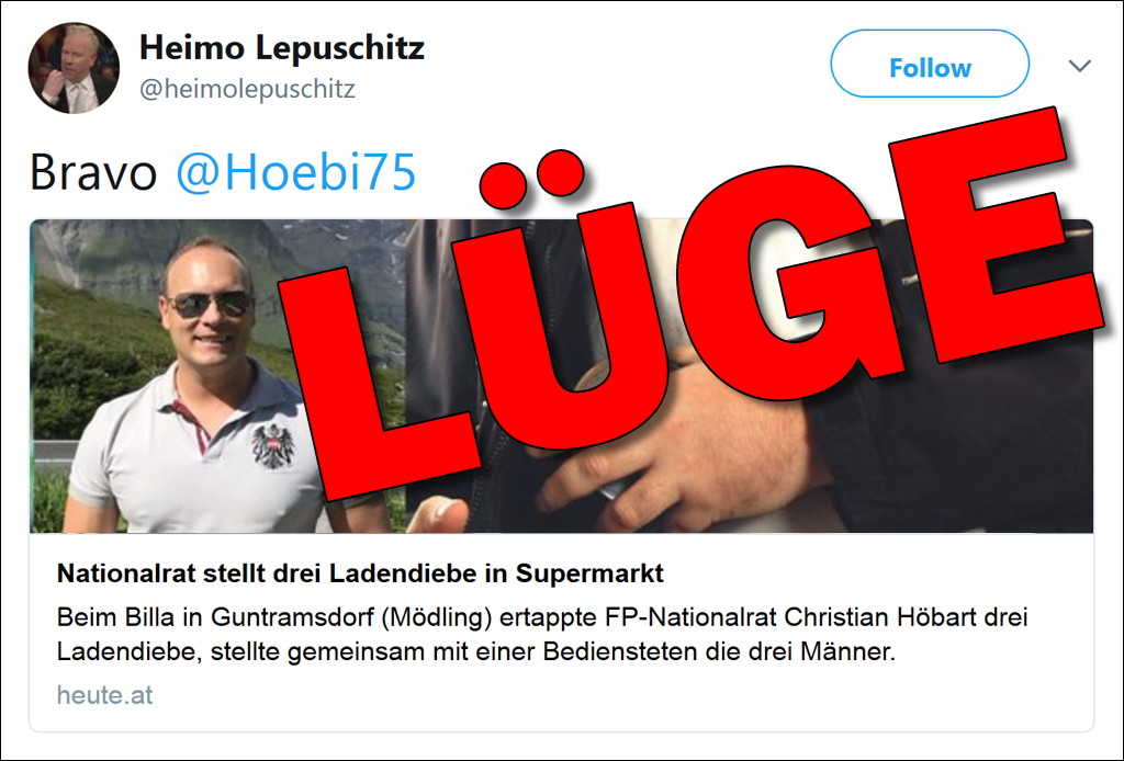 Christian Höbarts rassistisches Heldenmärchen