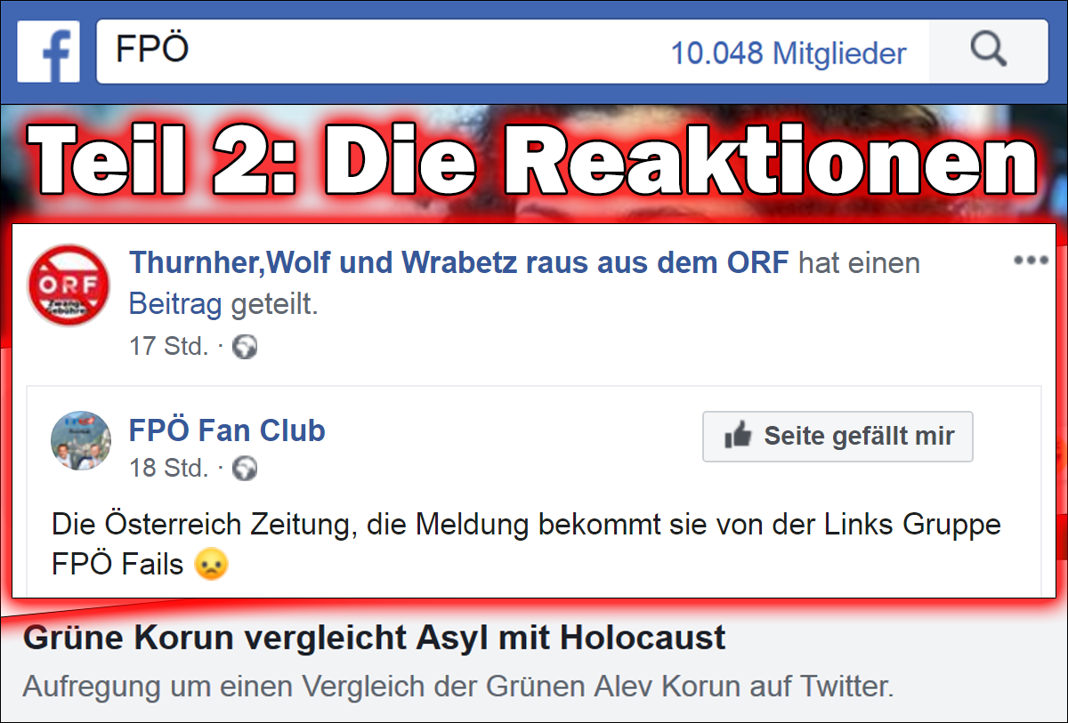 Rücktritt nach Vergewaltigungswunsch für Alev Korun – Teil 2: FPÖ-Reaktionen
