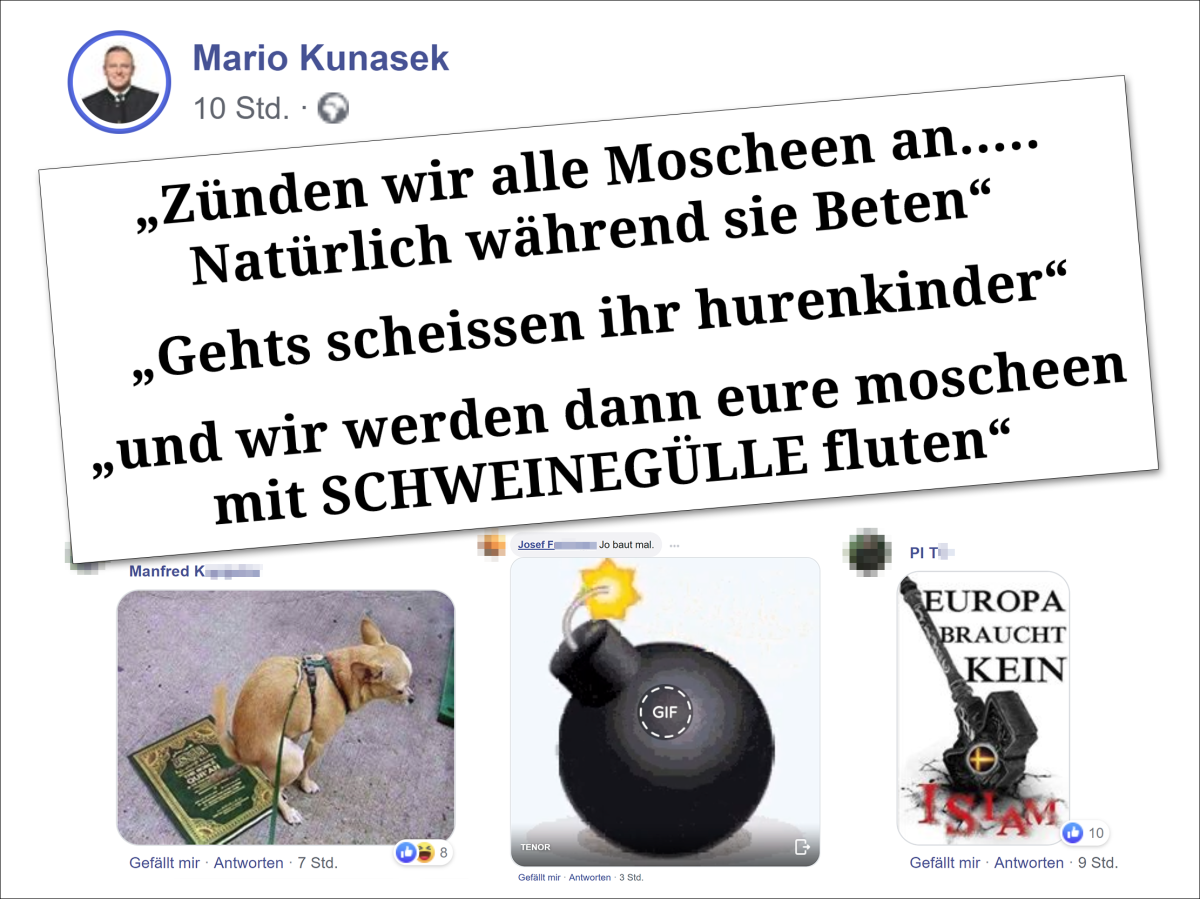 81 Jahre nach der Reichspogromnacht: Moscheen sollen brennen.