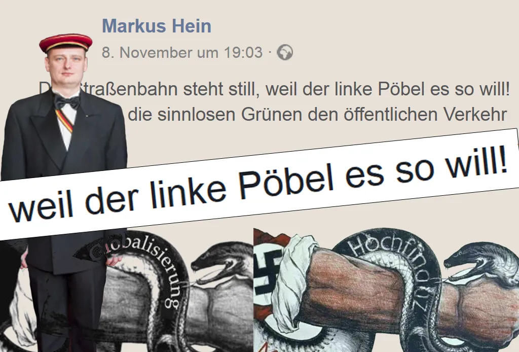 Markus Hein, der linke Pöbel und die Versammlungsfreiheit